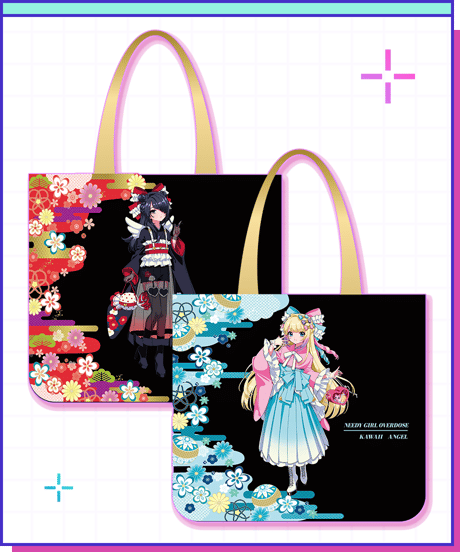 【ニディガ東名阪POPUPSTORE】レトロトートバッグ