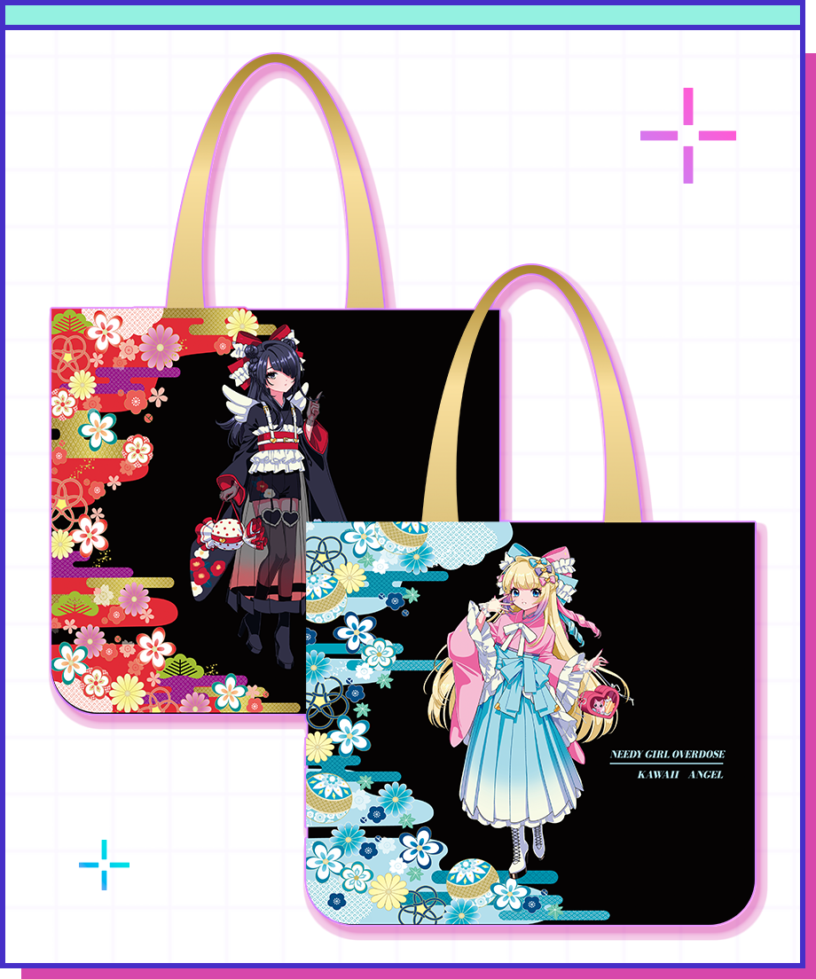 ニディガ東名阪POPUPSTORE】レトロトートバッグ | NEEDY GIRL OVERD