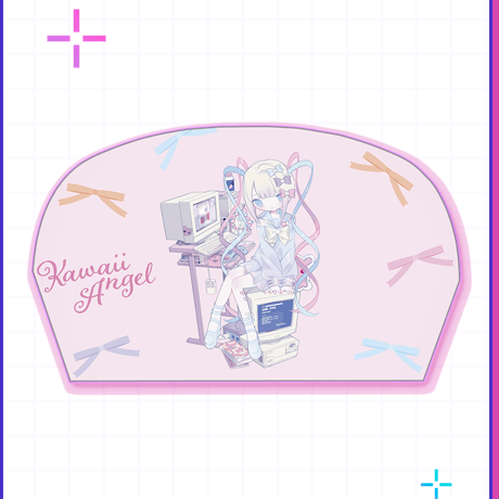 ニディガ 超てんちゃん てんしのお茶会 ハート型缶バッジ40個 ニディガ東名阪POPUPSTORE】超てんちゃんトレーディングハート型