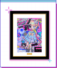 NEEDY GIRL OVERDOSE 複製原画 ニディガ展4】複製原画お久しぶり先生Ver.2 | NEEDY GIRL OVERDOSE