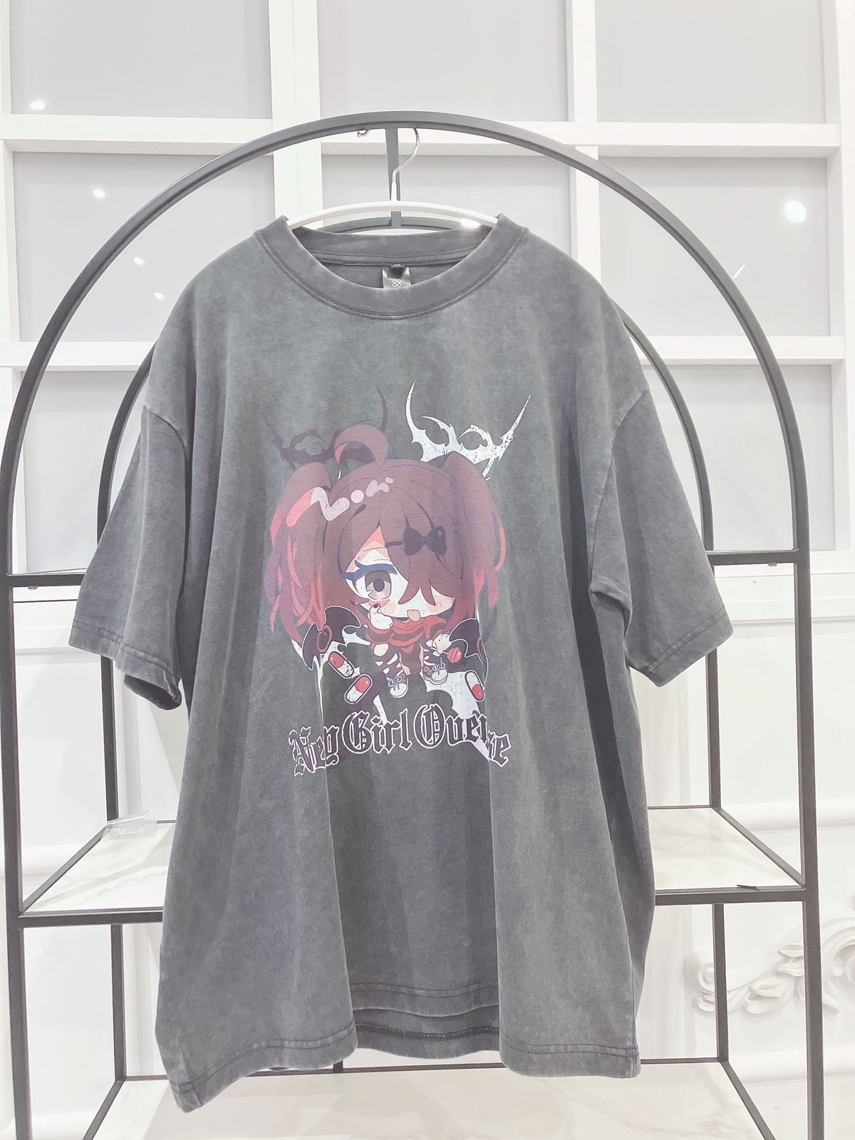 ゆるふわえんじぇるがーる】あめちゃんストリートウォッシュT | NEEDY