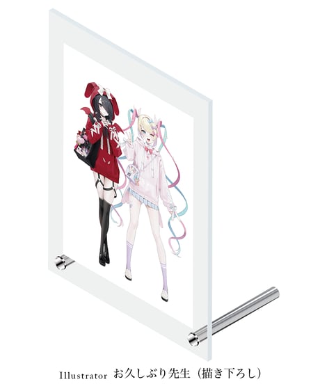 【事後通販】絵画レプリカアクリルスタンド【ニディガ展2】