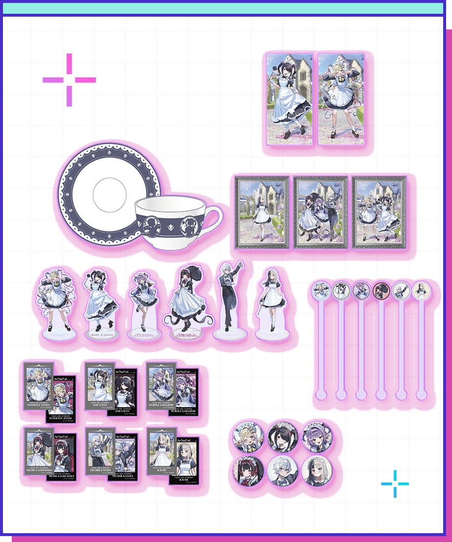 ニディガ メイドくじ 超てんちゃん あめちゃん B賞 アクリルパネル 特典付き POP-UP STORE in 原宿】ニディガメイドくじ(BOX) | NEEDY GIRL