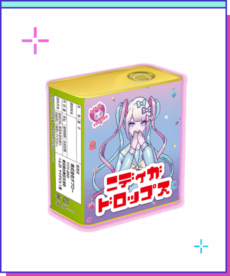 ニディガのスタッフほん+ステッカー