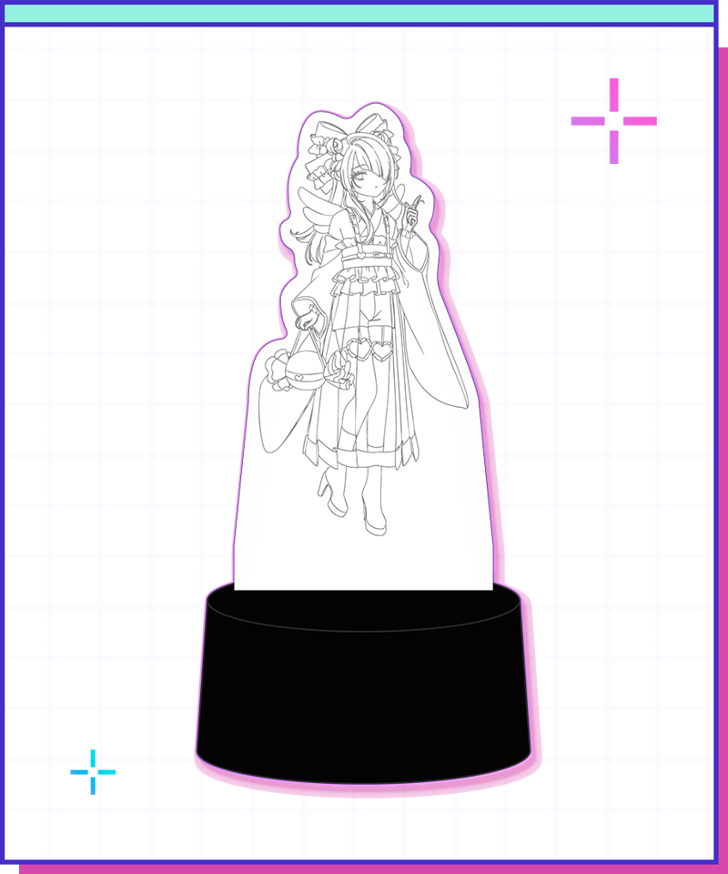 ニディガ東名阪POPUPSTORE】あめちゃん光るアクスタ | NEEDY