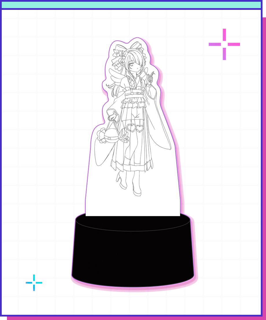 ニディガ東名阪POPUPSTORE】あめちゃん光るアクスタ | NEEDY GIRL OVE