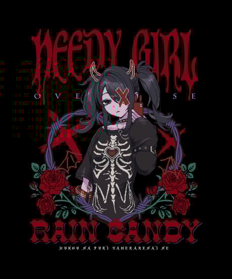 あめちゃん小悪魔Tシャツ