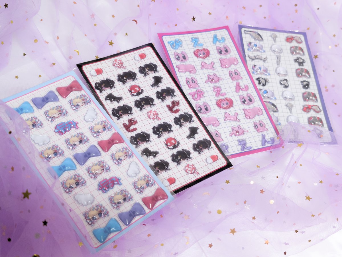 POP-UP STORE in 原宿】ニディガ ぷっくりシール カラマーゾフ | NEEDY