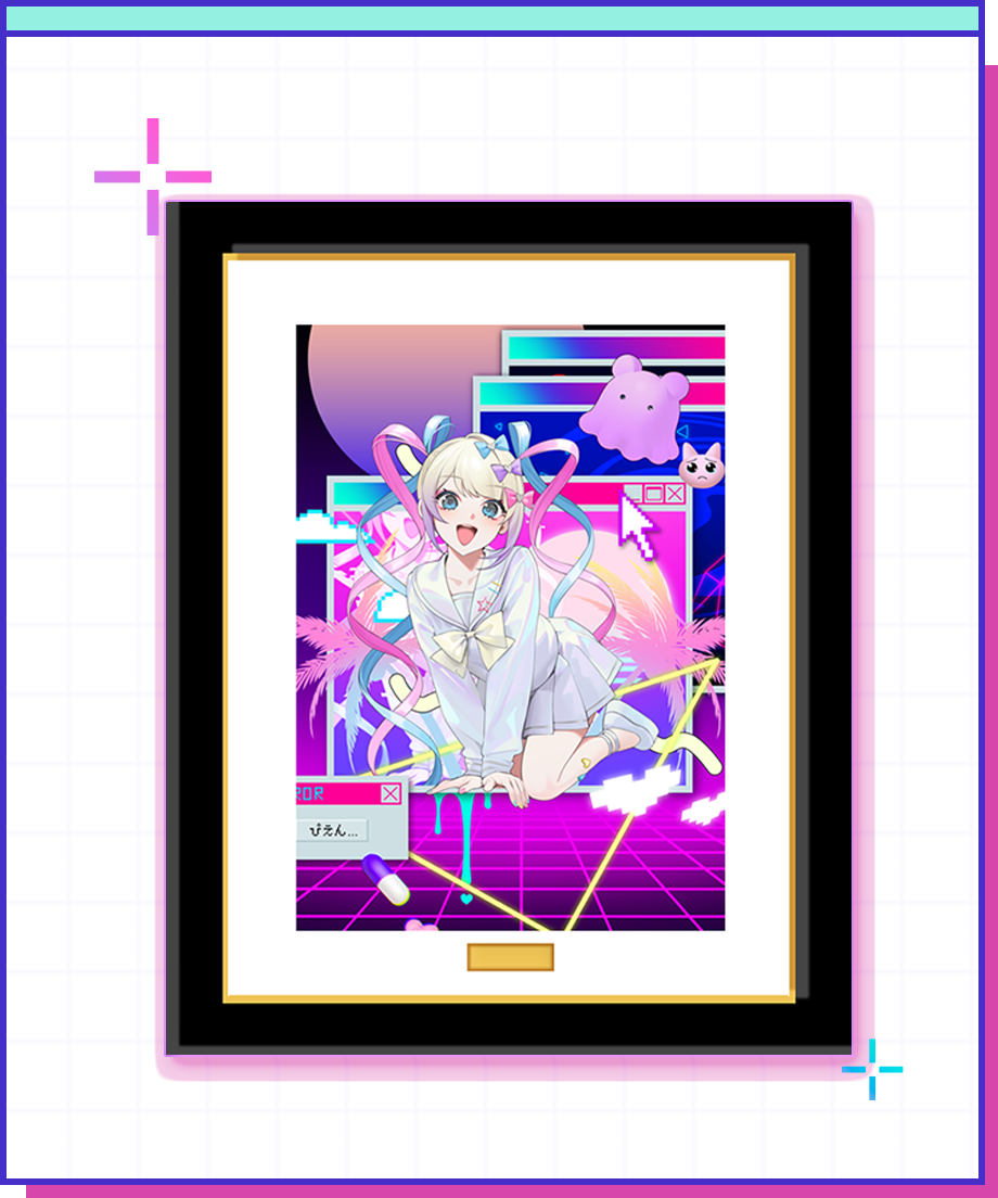 ニディガ展4】複製原画お久しぶり先生Ver.2 | NEEDY GIRL OVERDOSE