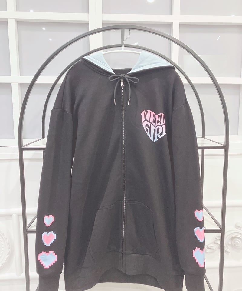 ゆるふわえんじぇるがーる】超てんちゃんジップパーカー | NEEDY GIRL