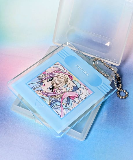 【ニディガ展4開催記念過去グッズ祭り】ゲームカセット風ランダムアクキー