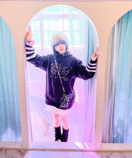[再販･在庫あり]AW リフレクトプリントプルオーバーフーディー 超てんちゃんモデル
