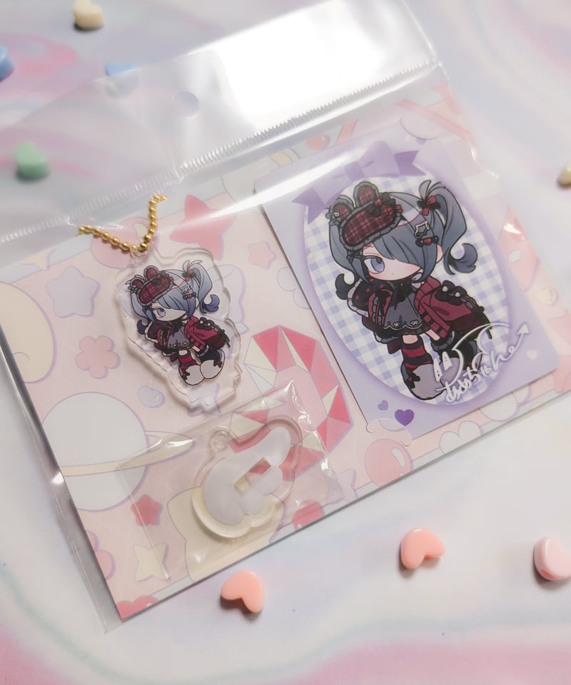 ニディガ展4】あめちゃん2Wayアクリル＆トレカセット | NEEDY GIRL