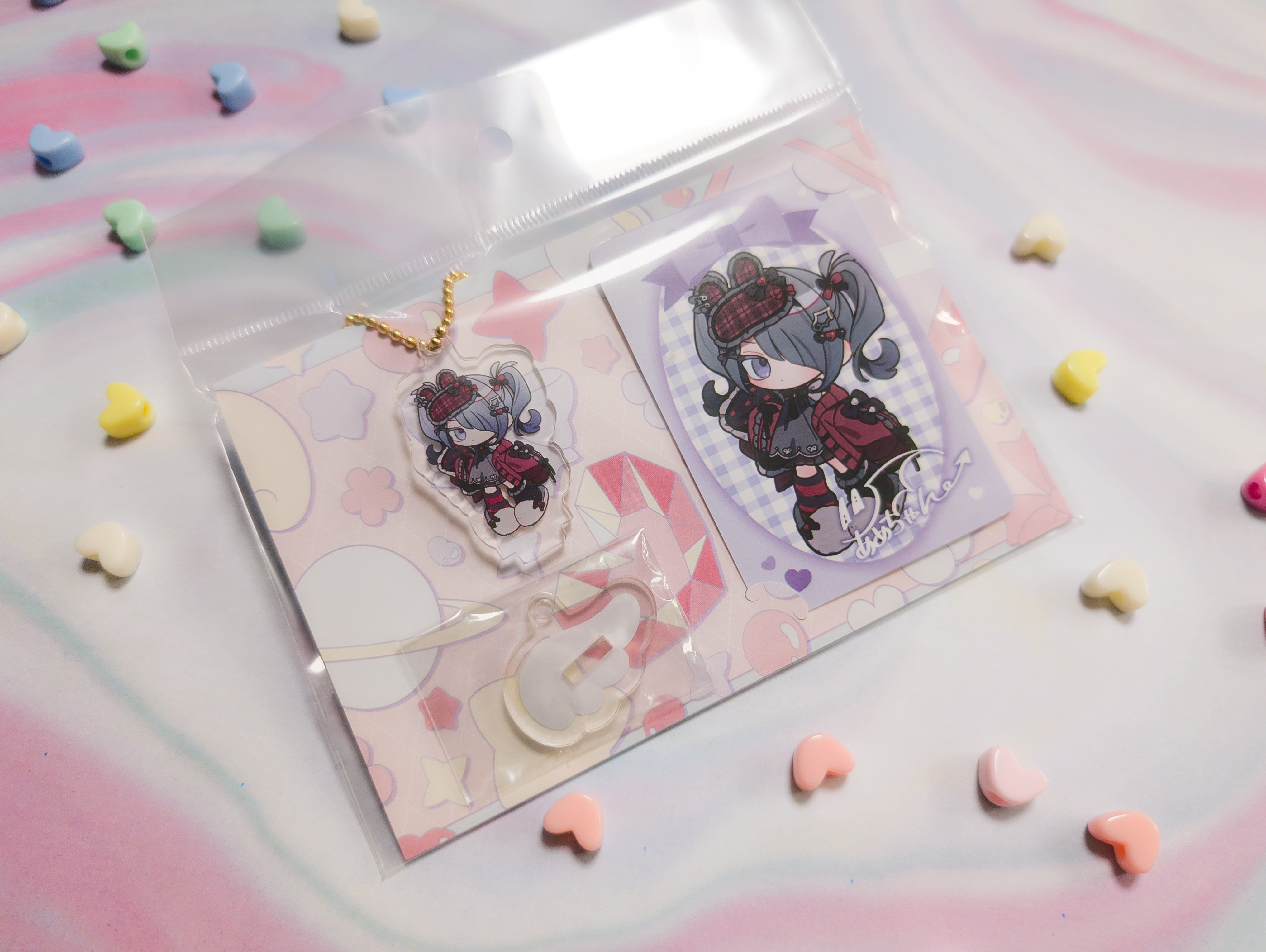 ニディガ展4】あめちゃん2Wayアクリル＆トレカセット | NEEDY GIRL