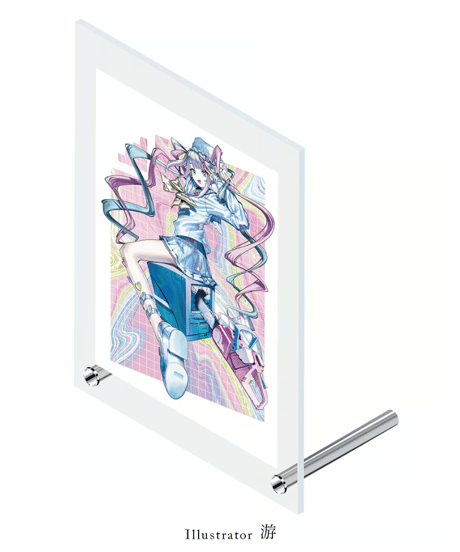 【過去グッズ掘り出し祭】絵画レプリカアクリルスタンド　(游先生)