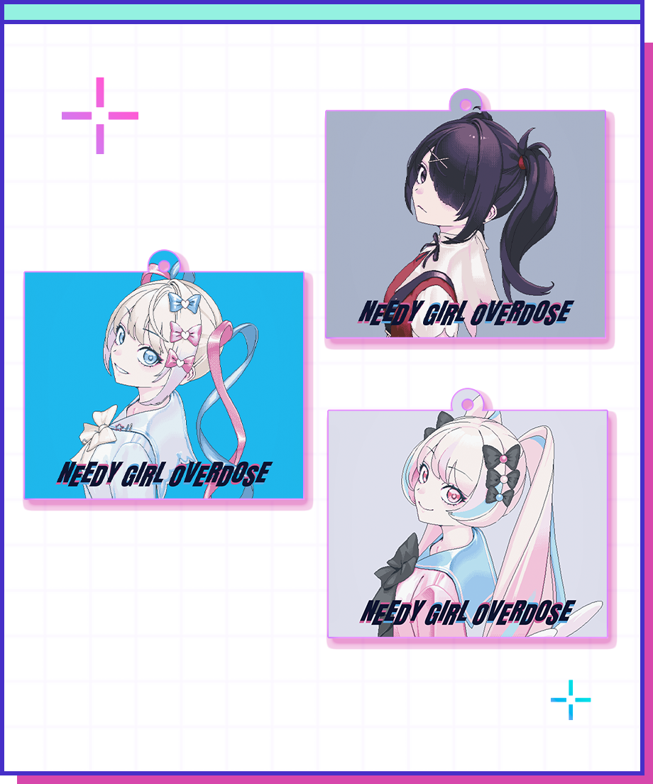 のんちゃん様　オーダー ニディガ東名阪POPUPSTORE】超てんちゃん三面相アクキーver.2 | NEEDY G