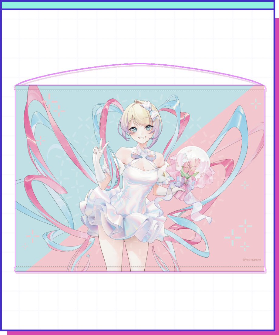 お久しぶり先生描き下ろしニディガ展2KVタペストリー | NEEDY GIRL