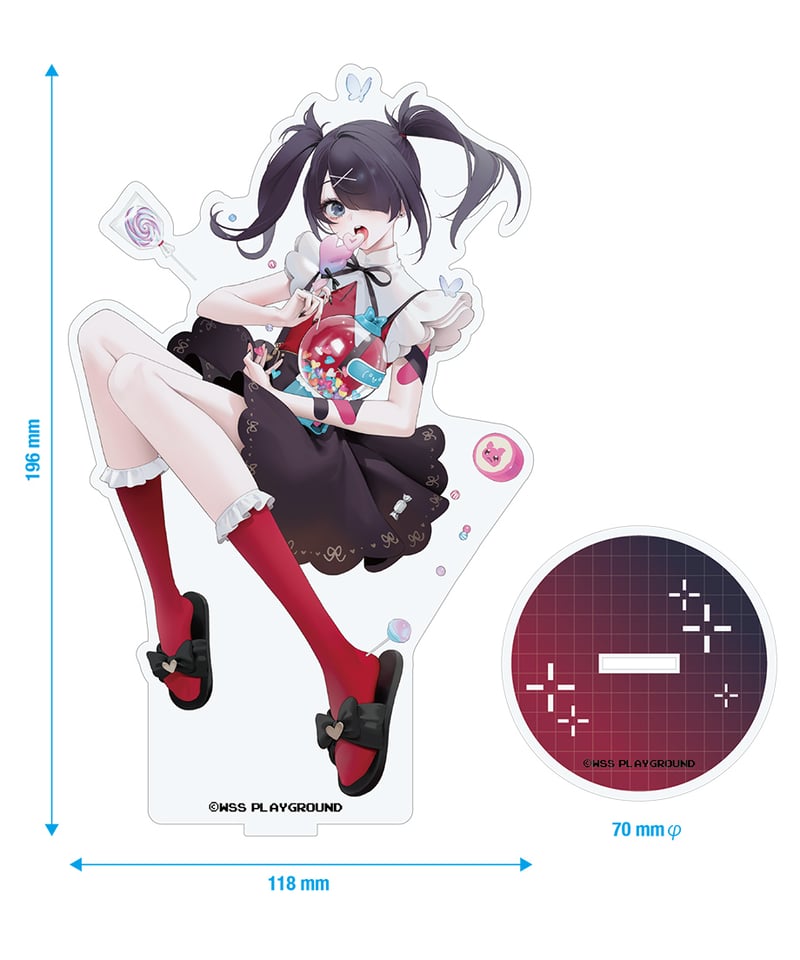 過去グッズ掘り出し祭】あめちゃんキャンディアクリルスタンド