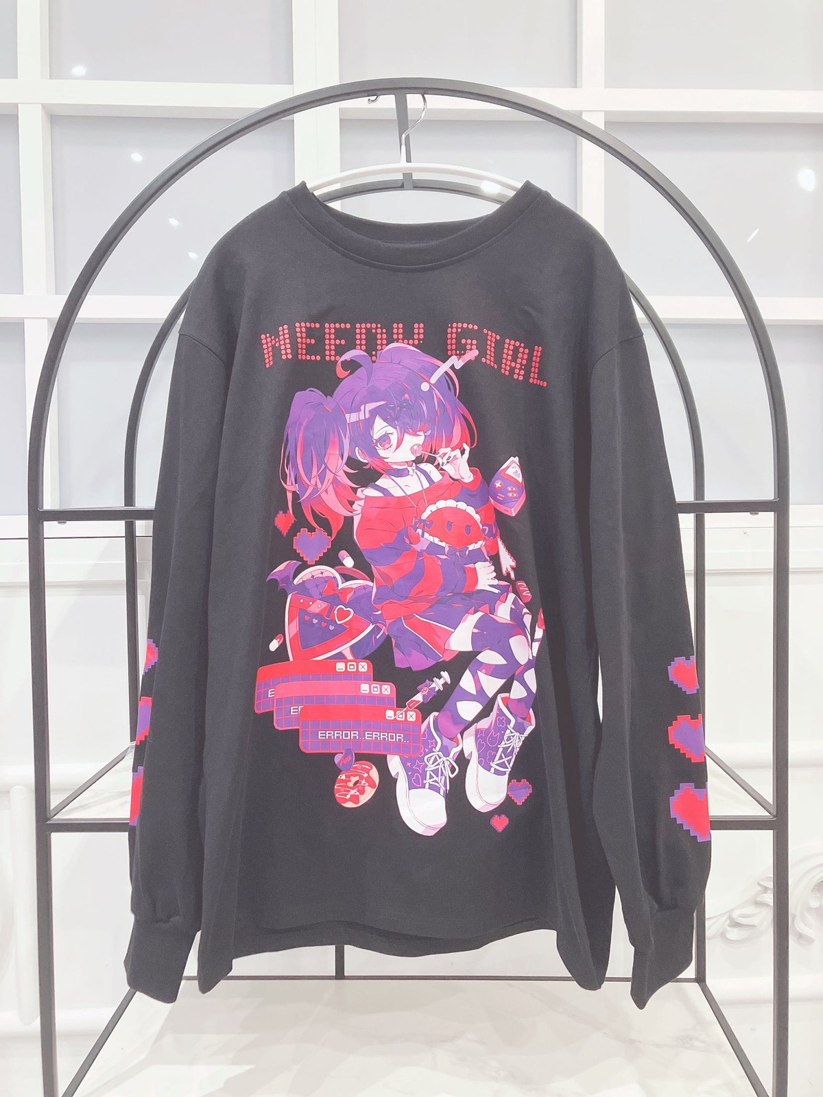 needy girl overdoseビッグシルエットロングTシャツ XLサイズ NEEDY GIRL OVERDOSEビッグシルエットロングTシャツ XLサイズ 【公式通販】