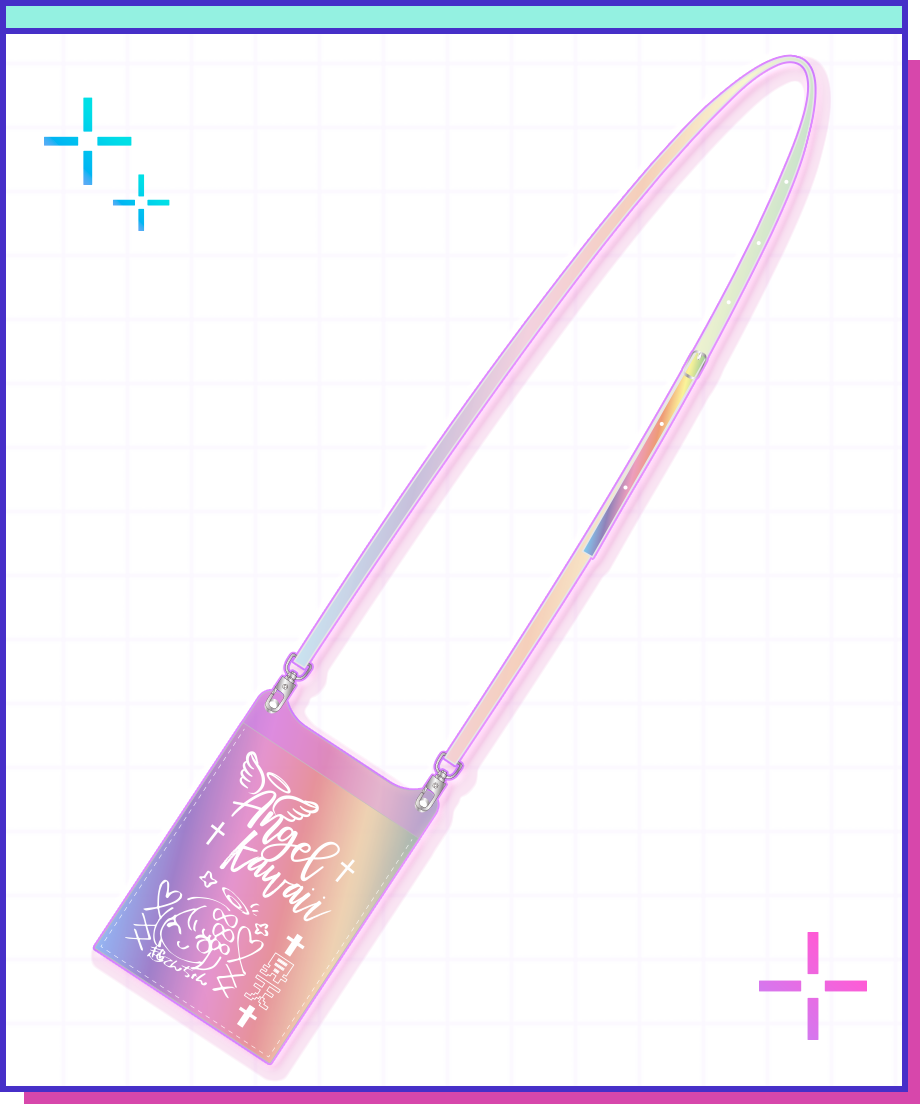 ニディガ東名阪POPUPSTORE】スマホショルダーバッグ(超てんちゃん