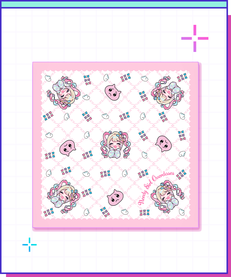 ニディガ東名阪POPUPSTORE】超てんちゃんソフトハンカチ | NEEDY