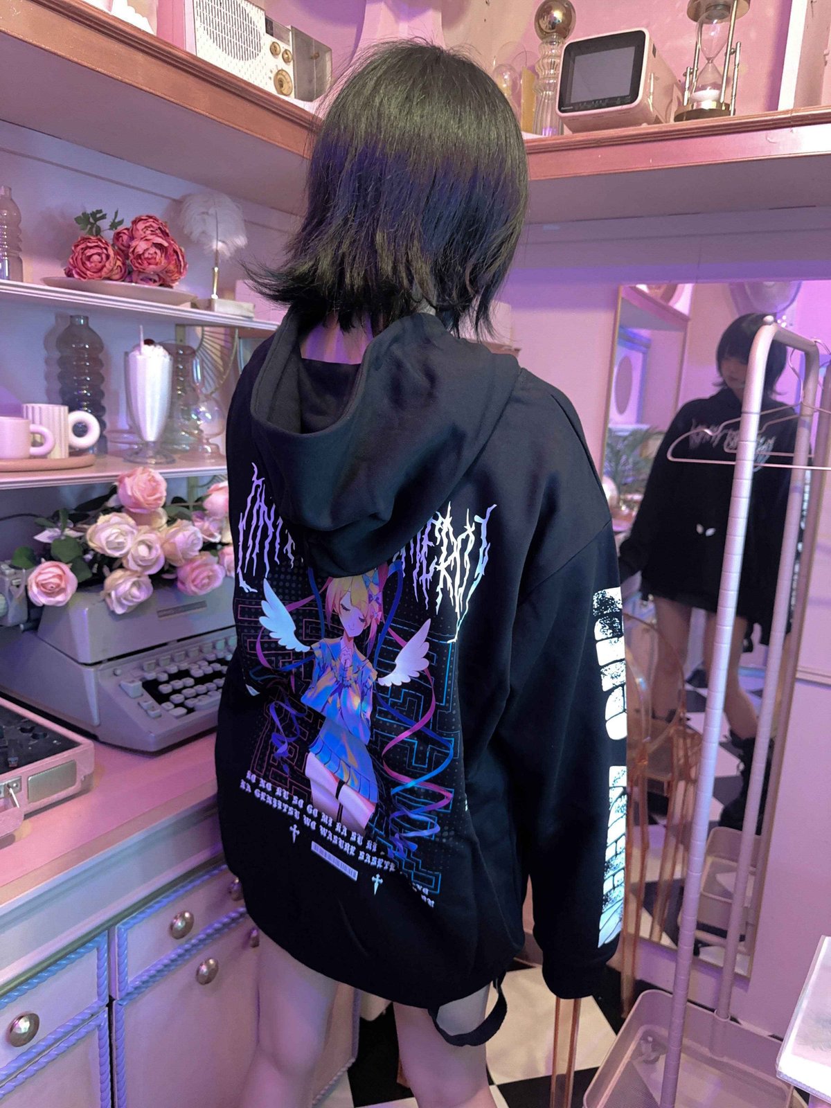ニディガ展3】#インターネットやめろパーカーver.2 (プル ニディガ展3】#インターネットやめろパーカーver.2 (プル