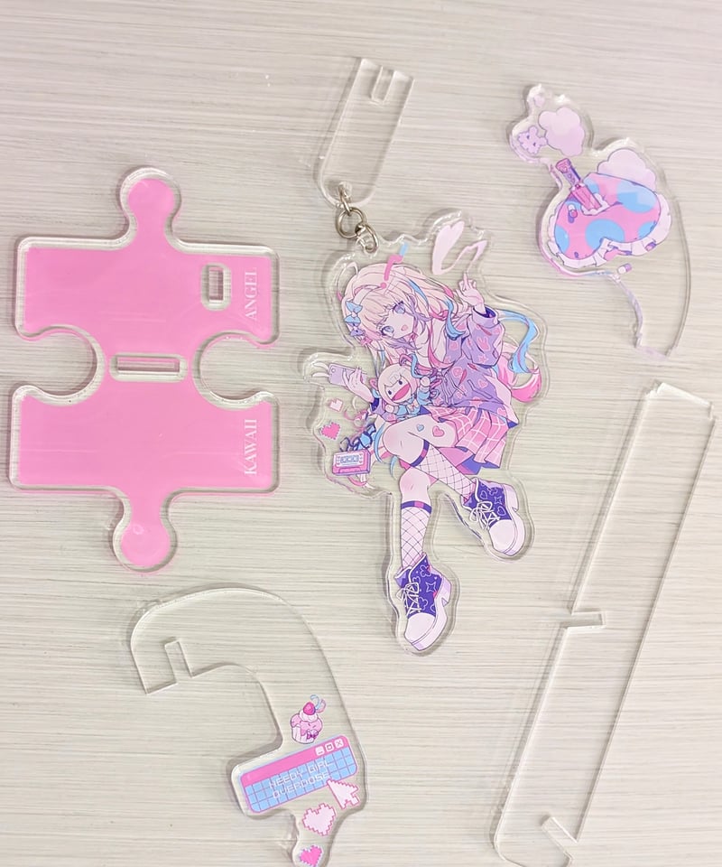 るび様 はすね なえなえ アクリルスタンド ゆるふわえんじぇるがーる】超てんちゃん立体アクスタ | NEEDY GIRL