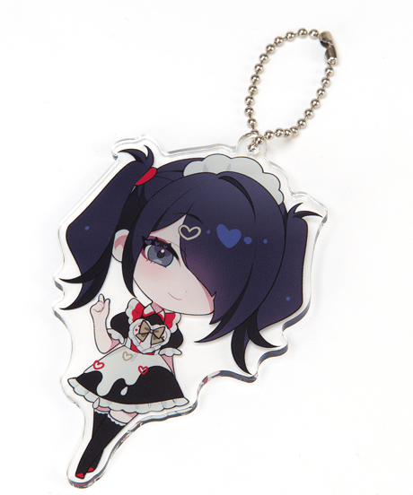 SDあめちゃんメイド服アクリルキーホルダー