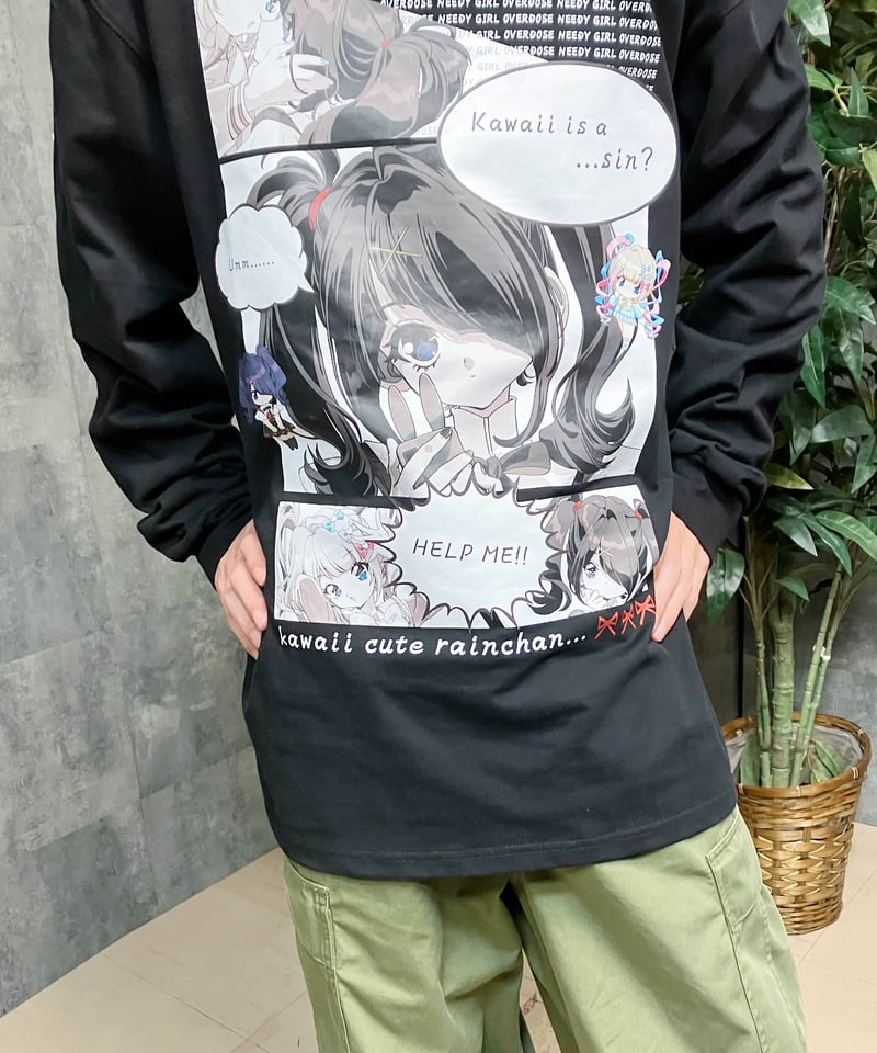 ニディガ あめちゃんパンク ロンT fit=scale-down,w=1200