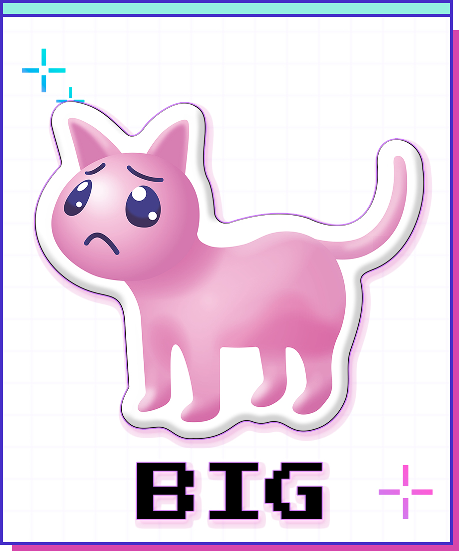 ニディガ東西POPUPSTORE】ぴえん超巨大クッション | NEEDY GIRL OVER