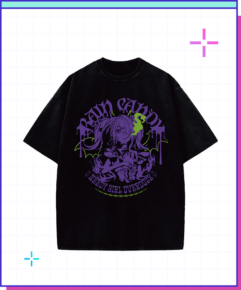 ニディガ展4】あめちゃんスモークT Ver.PURPLE | NEEDY GIRL OVER