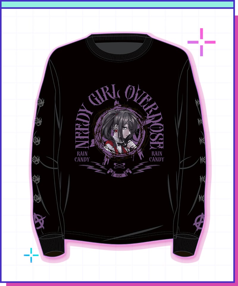 あめちゃんパンク ロンT | NEEDY GIRL OVERDOSE OFFICIAL STORE あめちゃんパンク ロンT | NEEDY GIRL OVERDOSE OFFICIAL STORE
