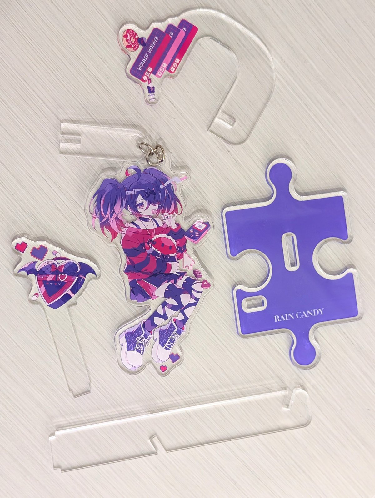 あめだま ページ 紙袋3点 アクスタ2点 あめだま ページ 紙袋3点