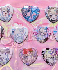 ニディガ展4開催記念過去グッズ祭り】SNS photo 缶バッジコレクション