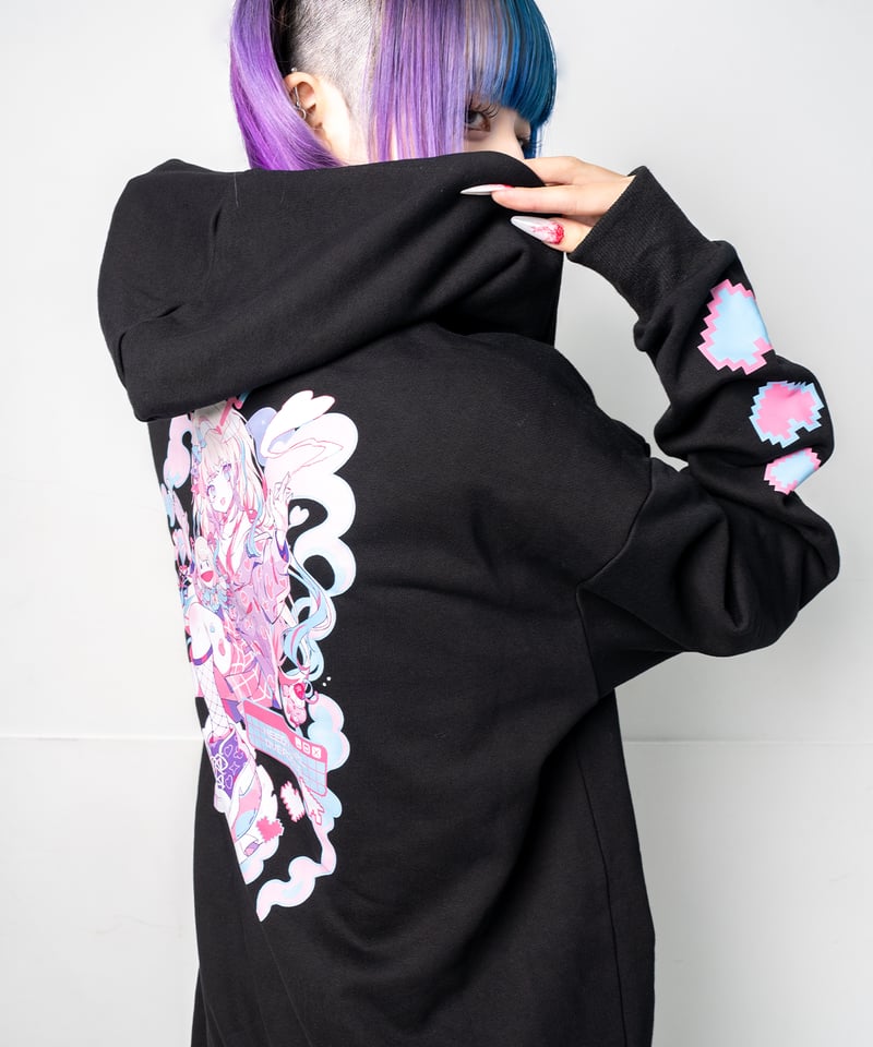 ゆるふわえんじぇるがーる】超てんちゃんジップパーカー | NEEDY GIRL