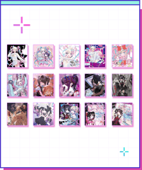 【ニディガ東名阪POPUPSTORE】クリアミニ色紙コレクション