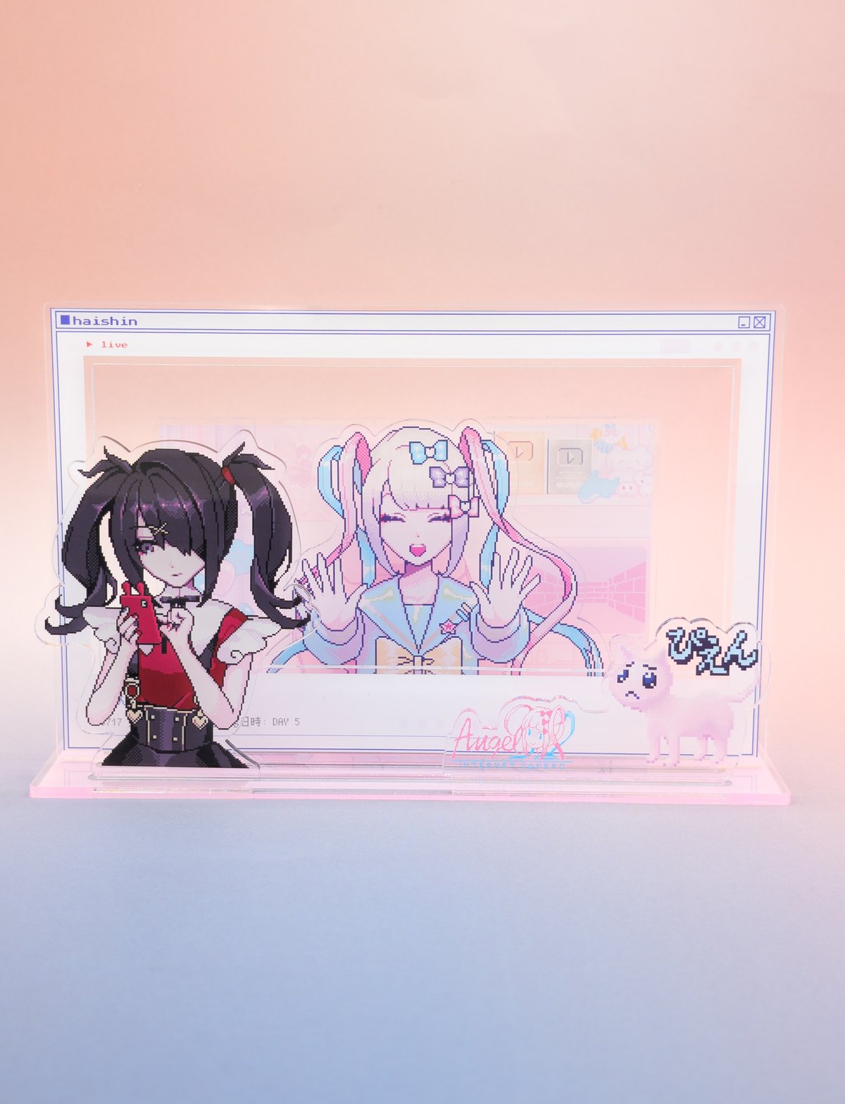 ニディガ展4事前通販】並べて遊んで配信画面風ジオラマアクスタ