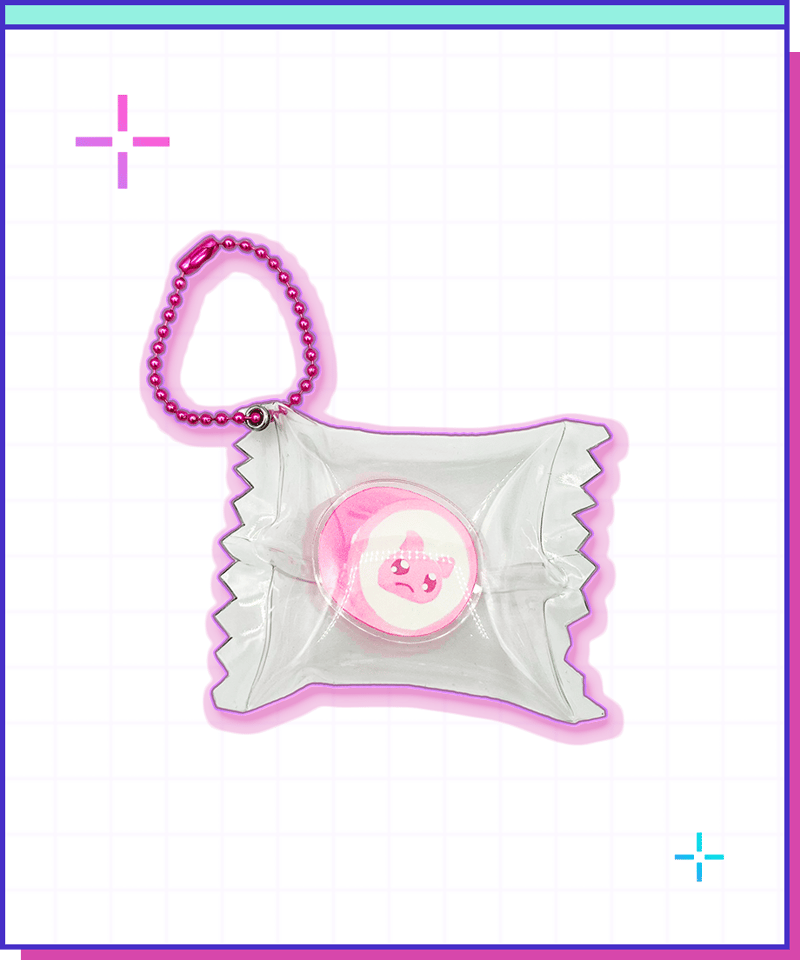 てんしのお茶会】ぴえん猫飴キーホルダー | NEEDY GIRL OVERDOSE OFFI