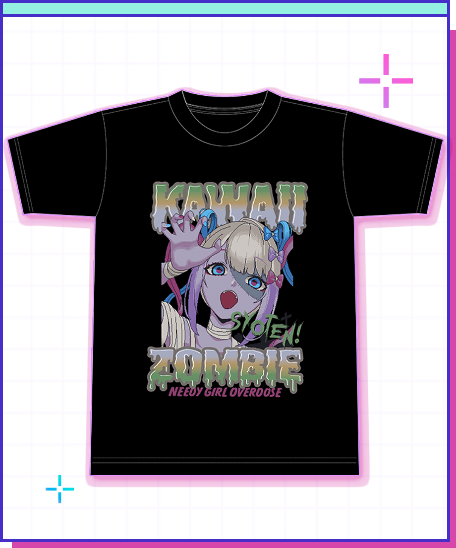 ニコニコ超会議2026事後通販】Tシャツ／KAWAII ZOMBIE | NEEDY GIR