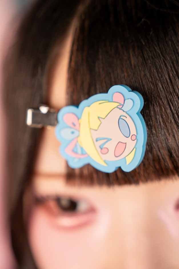 ニディガ展4開催記念過去グッズ祭り】超てんちゃん前髪クリップ