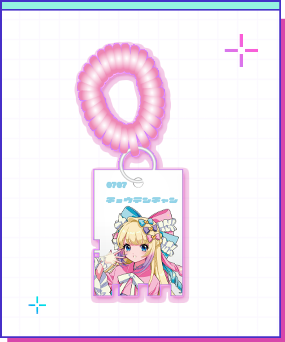ニディガ展4開催記念過去グッズ祭り】超てんちゃんレトロカラーアク