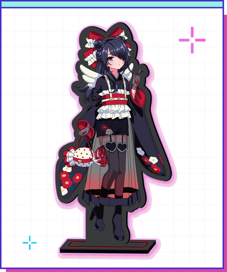 【ニディガ東名阪POPUPSTORE】あめちゃんレトロカラーアクリルスタンド