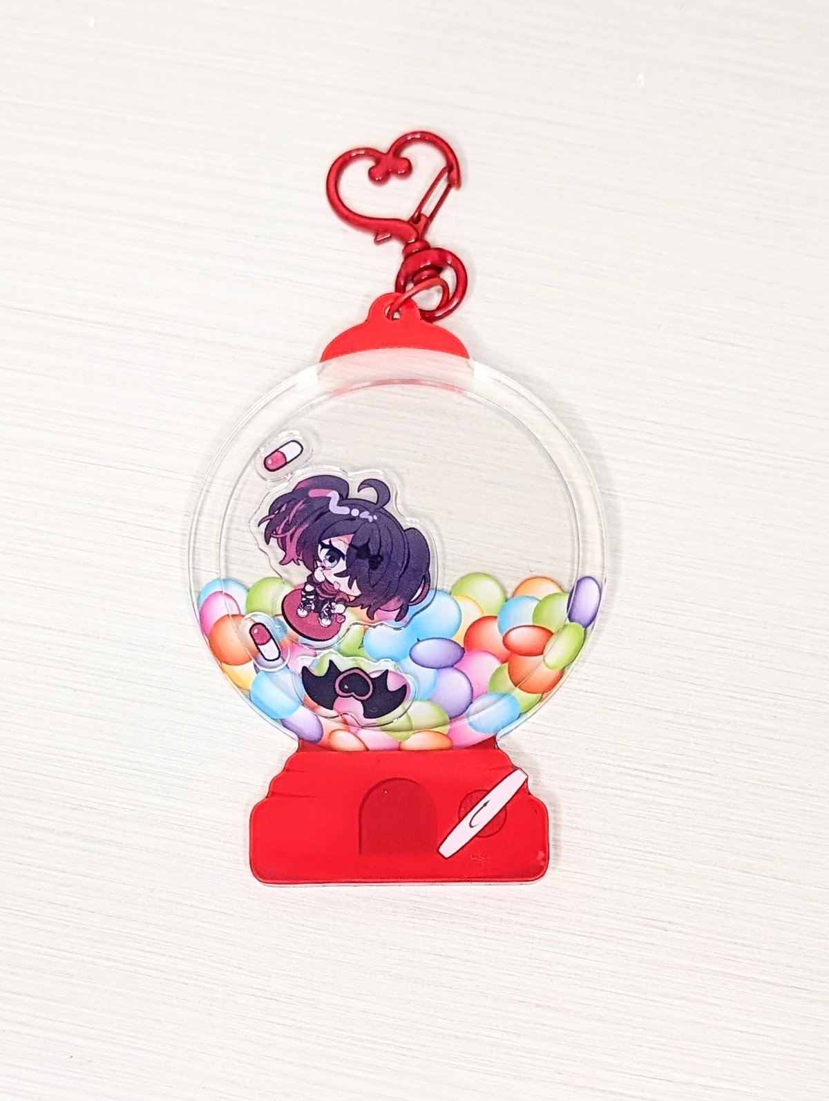 ジャキールちゃん リクエスト品 ゆるふわえんじぇるがーる】シャカシャカアクキーあめちゃん | NEEDY