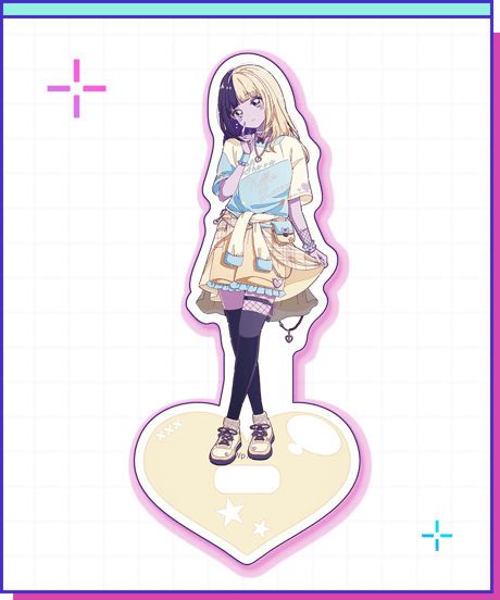 【POP-UP STORE in 原宿】アクリルスタンド／かちぇ（みろん先生ver.）