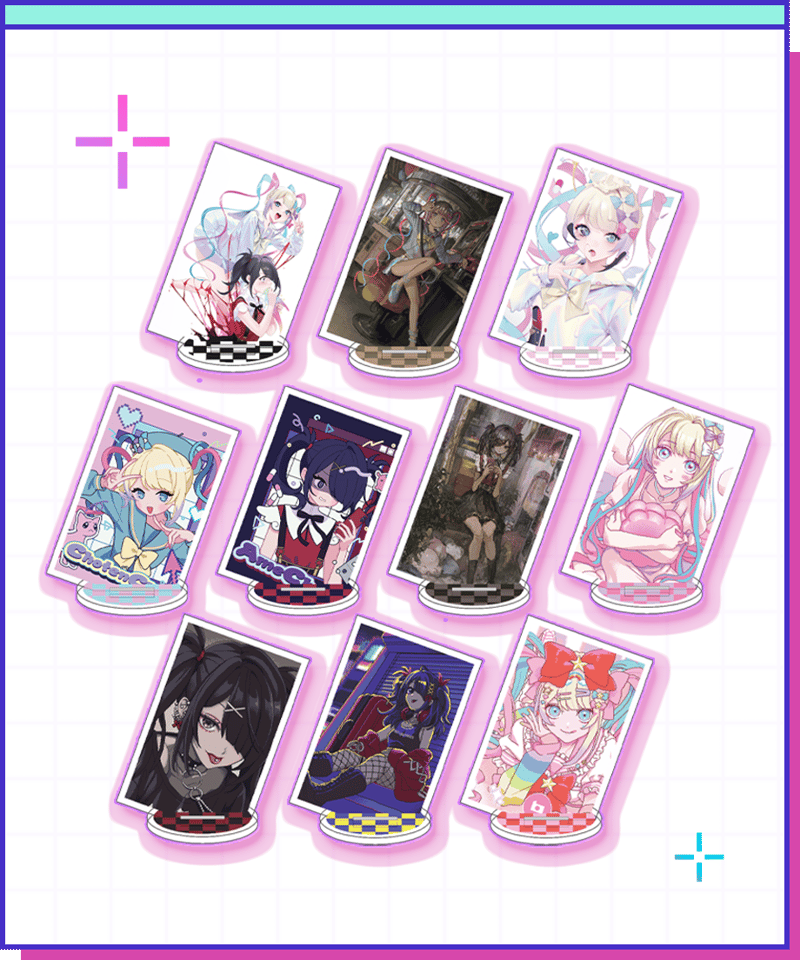 NEEDY GIRL OVERDOSE ニディガ アクリルスタンド ニディガ東西POPUPSTORE】超デカ超てんちゃんアクスタ | NEEDY GIRL OV