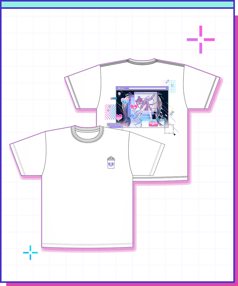 ニディガ展4開催記念過去グッズ祭り】インターネットウェーブT | NEEDY