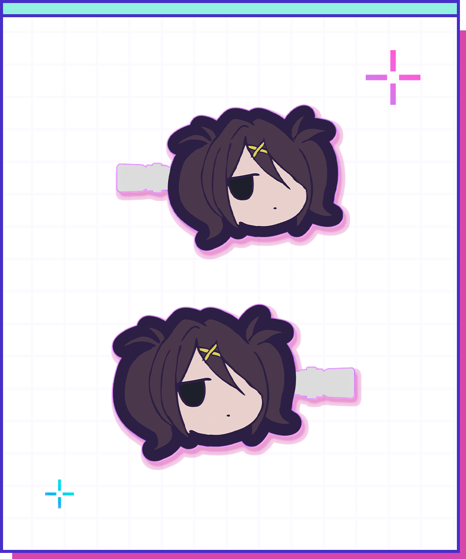 ニディガ東名阪POPUPSTORE】あめちゃん前髪クリップ | NEEDY
