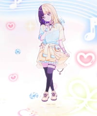 【POP-UP STORE in 原宿】アクリルスタンド／かちぇ（みろん先生ver.）