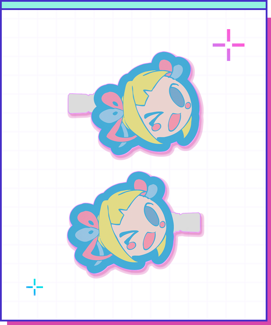 超てんちゃん　夢展望コラボ　ヘアクリップ 超てんちゃん 夢展望コラボ ヘアクリップ - メルカリ