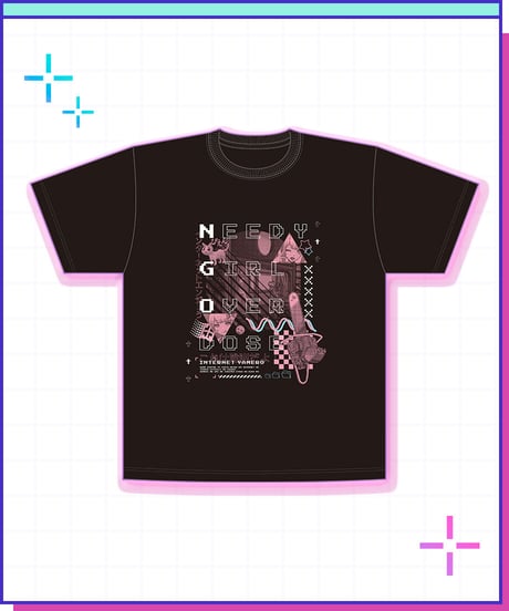 【新品・未開封】ニディガ ଘ♡ଓれいんきゃっとTシャツ fit=scale-down,w=1200
